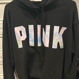 Medium Black “PINK “ Hoodie Brand new